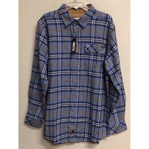 Legendary Whitetails Buck Camp Flannel Shirt Plaid Long Sleeve Mens XL Tall NEW